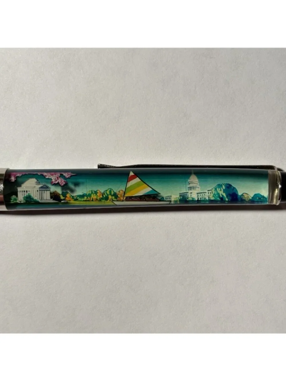 Jefferson Memorial Washington DC Floaty Pen Thomas 3rd President History Vintage